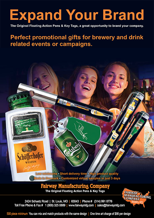 Brewers, Brewery and liquor Promotional Floaty Pens